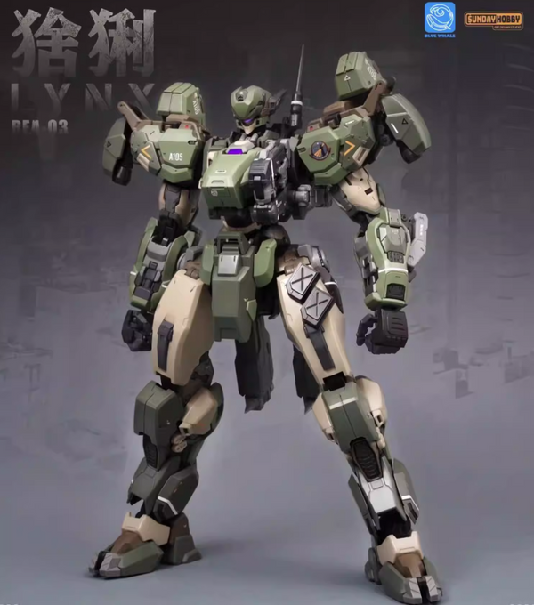 Ming Jiang Legend X Sunday Hobby Blue Whale Series 1/100 LYNX Model Kit