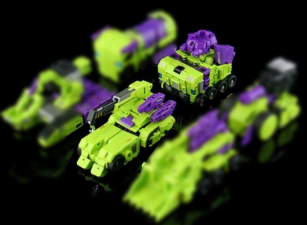 Lucky Cat Micro Cosmos MC-02 Riki-Oh Devastator Set B