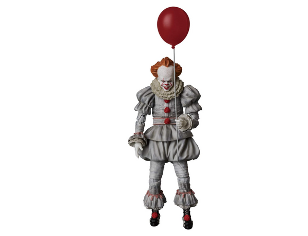 MAFEX No. 093 IT Pennywise Action Figure, Total Height Approx. 6.3 inches (160 mm), Painted