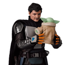 MEDICOM TOY MAFEX No.200 The Mandalorian Ver. 2.0, Total Height: Approx. 6.3 inches (160 mm), Non-scale, Painted Action Figure