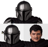 MEDICOM TOY MAFEX No.200 The Mandalorian Ver. 2.0, Total Height: Approx. 6.3 inches (160 mm), Non-scale, Painted Action Figure