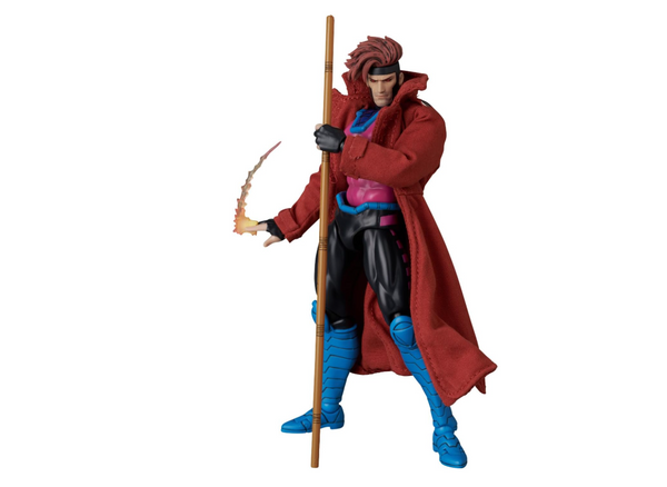 MEDICOM TOY MAFEX No. 287 GAMBIT GAMBIT Comic Variant Version, Total Height Approx. 6.3 inches (160 mm), Non-scale, Pre-painted Action Figure