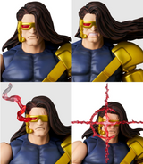 MEDICOM TOY MAFEX Mafex No.250 Cyclops (Age of Apocalypse Ver.), Total Height Approx. 6.3 inches (160 mm), Non-Scale, Pre-Painted Action Figure