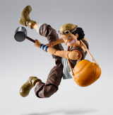 TAMASHII NATIONS S.H. Figuarts One Piece Usopp - Dawn of Adventure - Approx. 5.7 in (145 mm), PVC & ABS, Paintable Action Figure