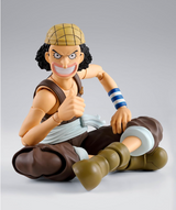 TAMASHII NATIONS S.H. Figuarts One Piece Usopp - Dawn of Adventure - Approx. 5.7 in (145 mm), PVC & ABS, Paintable Action Figure