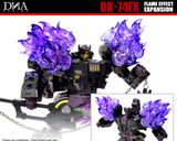 DNA Design DK-74FX Purple Flame Effect Parts