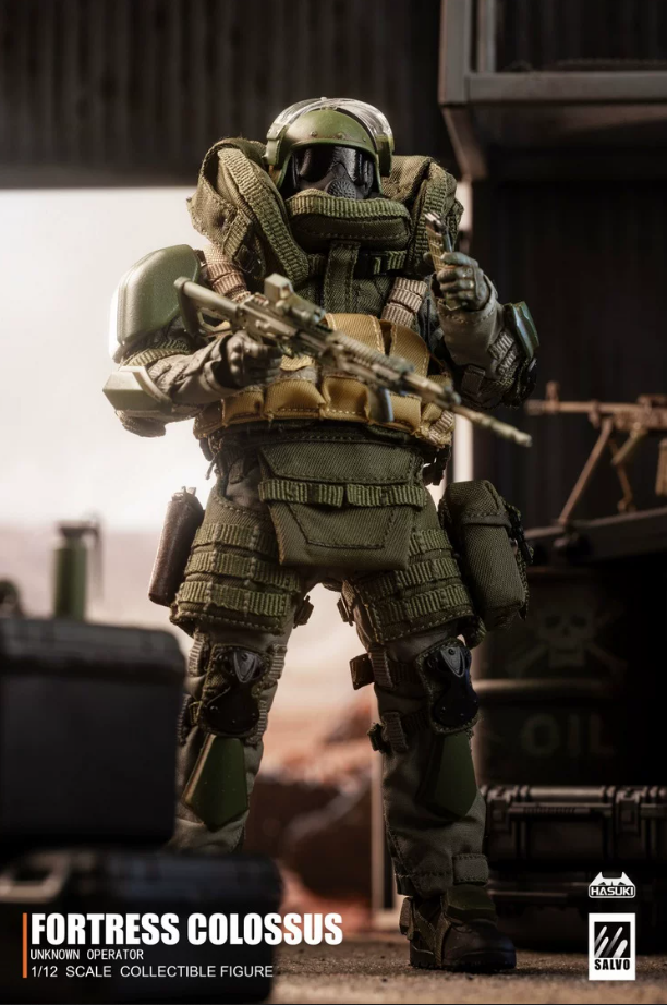 HASUKI 1/12 SA-02 Salvo Series Black Operations Unknown Operator