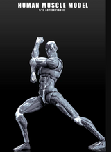KEEPGOING 1/12 Human Muscle Model Super Movable Doll Black Color Version