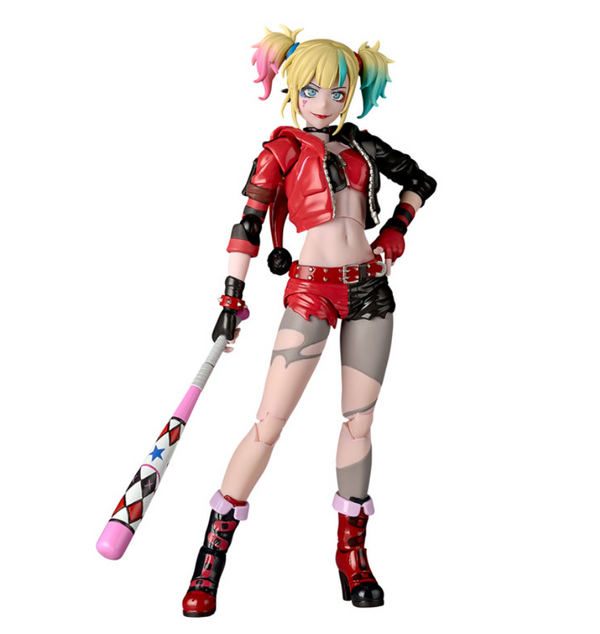 Revoltech Amazing Yamaguchi Harley Quinn Suicide Squad Isekai Ver. Action Figure