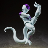 Tamashi Nations S.H. Figuarts Dragon Ball Z Freeza Fourth Form (Resale Version), Approx. 4.7 inches (120 mm), PVC & ABS Pre-Painted Action Figure