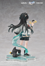 RIBOSE UP+ "Collapse Star Rail" Chibin Neko Series Densen Drinketsuki Version, Non-scale, PVC & ABS Pre-painted Complete Figure