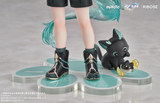 RIBOSE UP+ "Collapse Star Rail" Chibin Neko Series Densen Drinketsuki Version, Non-scale, PVC & ABS Pre-painted Complete Figure