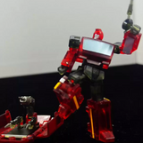 Galaxy Toys MINI10C Iron Armor Ironhide Transparent Version