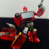 Galaxy Toys MINI10C Iron Armor Ironhide Transparent Version