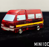 Galaxy Toys MINI10C Iron Armor Ironhide Transparent Version