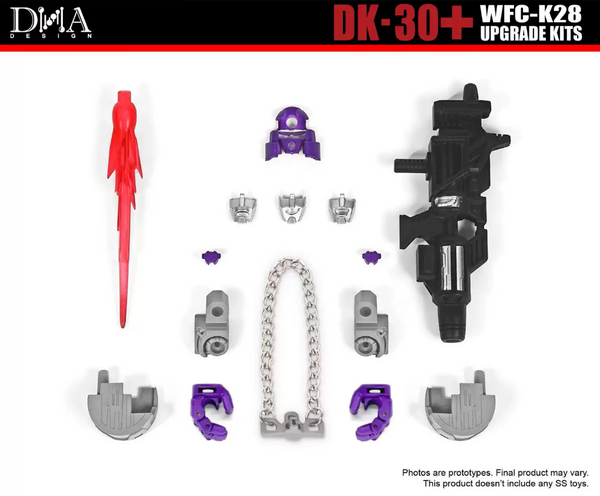 DNA Design DK-30+ Upgrade Kits for WFC-K28 Galvatron