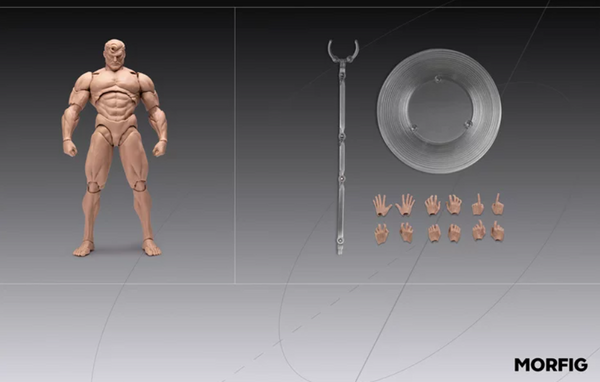 QS 1/12 MORFIG Male Body Yellow Vision