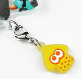 Splatoon 2 Girl (Splra Maneuver) B Acrylic Keychain with Rubber Charm
