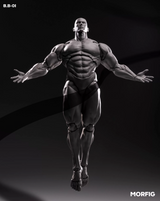 QS 1/12 MORFIG Male Body Gray Vision