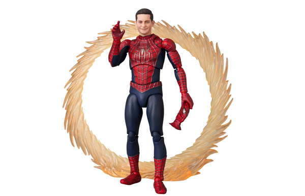 MAFEX No.241 FRIENDLY NEIGHBORHOOD SPIDER-MAN Friendly Neighborhood Spider-Man, Total Height Approx. 5.9 inches (150 mm), Non-scale, Pre-painted Action Figure