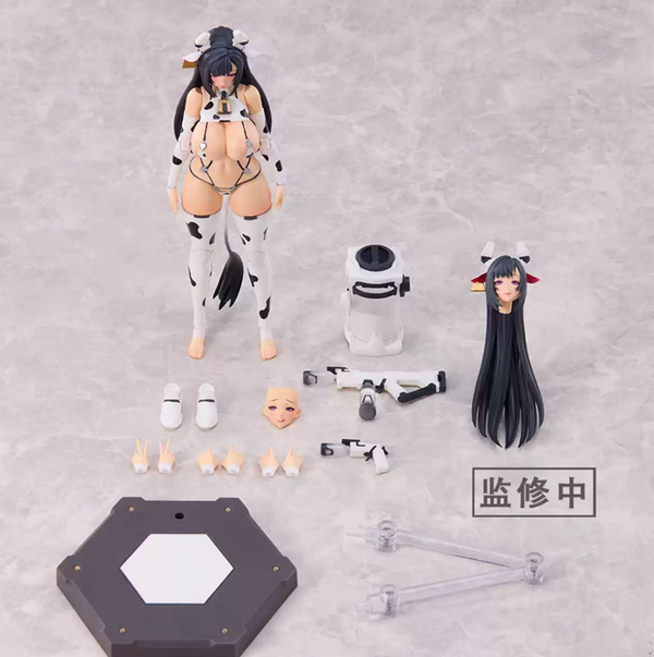 Black Crystal Candy Project 1/12 Milky White Sauce Cow Girl
