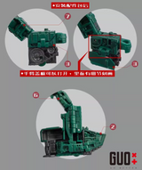 Upgrade Kit for Transformers Green Warpath