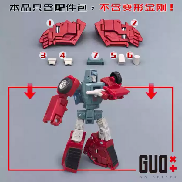 Upgrade Kit For Transformers SS86 Windcharger