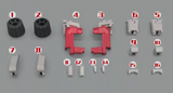 Upgrade Kit For Transformers SS86 Starscream