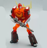 MechFansToys MFT Mech Fans Toys Mech Soul MS-19D MS19D Flame Commander Rodimus Hot Rod Transparent Color