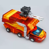 MechFansToys MFT Mech Fans Toys Mech Soul MS-19D MS19D Flame Commander Rodimus Hot Rod Transparent Color
