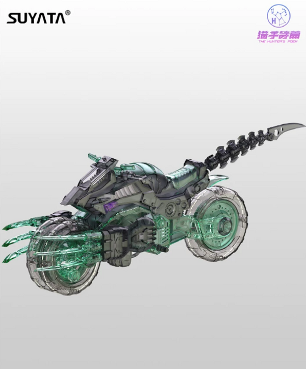 Motorcycle Upgrade Kit For Suyata 1/12 HP-002 The Hunter's Poem Angela