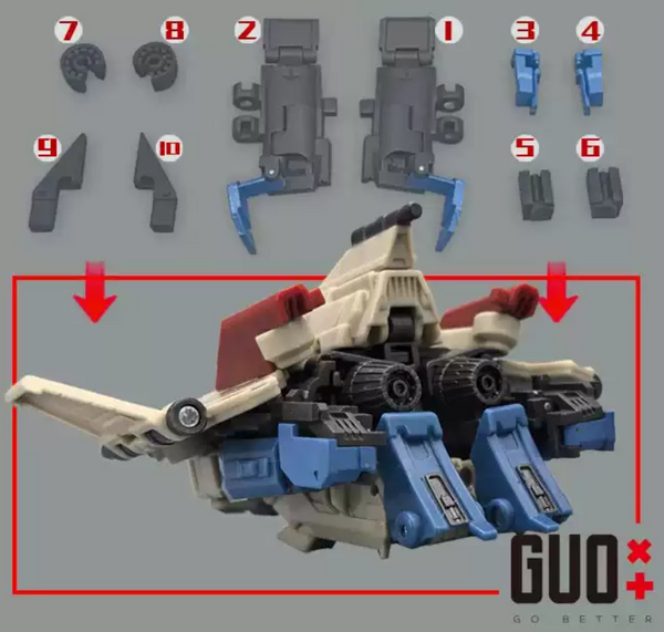 Upgrade Kit For Transformers Solus Prime (Only Upgrade Kit,No Toy)