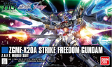 Bandai Spirits HGCE 201 Mobile Suit Gundam Seed Destiny, Strike Freedom Gundam 1/144 Scale, Color-Coded Plastic Model