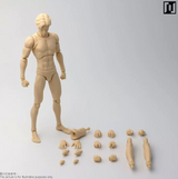 Mirrfig MF001 1/12 lean male body White skin Action Figure Toy