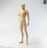 Mirrfig MF001 1/12 lean male body White skin Action Figure Toy
