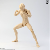 Mirrfig MF001 1/12 lean male body White skin Action Figure Toy