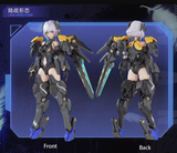 [ PRE-ORDER] KaiTianJiChuang 1/12 Mecha Angel Series Black Swan Alicia Model Kit