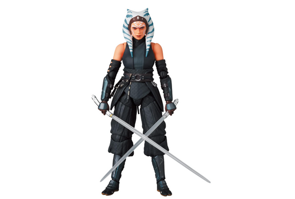 Medicom Toy MAFEX No. 210 AHSOKA TANO The Mandalorian Ver., Total Height Approx. 5.7 inches (145 mm), Non-scale, Pre-painted Action Figure