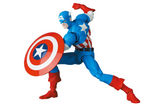 MAFEX No. 217 Captain America Comic Version, Approx. 6.3 inches (160 mm), Non-scale, Pre-painted Action Figure
