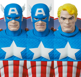 MAFEX No. 217 Captain America Comic Version, Approx. 6.3 inches (160 mm), Non-scale, Pre-painted Action Figure
