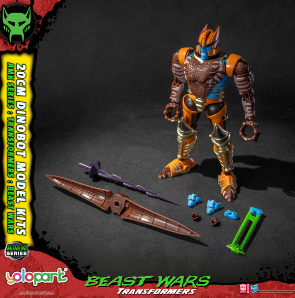 Yolopark AMK Series Transformers: Beast Wars Dinobot Model Kit