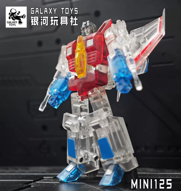[Coming Soon] Galaxy Toys MINI12S Starscream Transparent Version