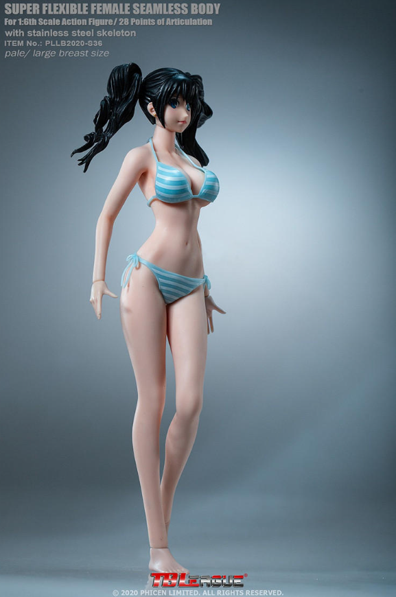 TBLeague PLLB2020-S36 Super-Flexible Female Seamless Body 1/6