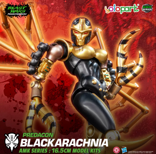 Yolopark AMK Series Transformers: Beast Wars Blackarachnia Model Kit
