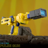 Dr.Wu & Mechanic Studio DW-E37M Leap Cliffjumper & DW-E38M Pulse Gun Shockwave shattered Glass Version Set of 2