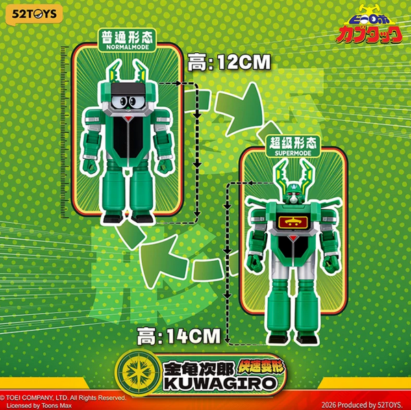 52TOYS B-Robo Kabutack KUWAGIRO