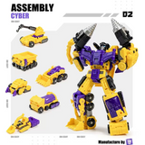 Dr.Wu Assembly Cyber Devastator Set of 6