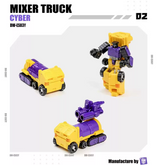 Dr.Wu Assembly Cyber Devastator Set of 6