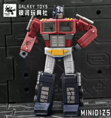 Galaxy Toys MINI01ZS Leader King Optimus Prime Battle Damaged Version