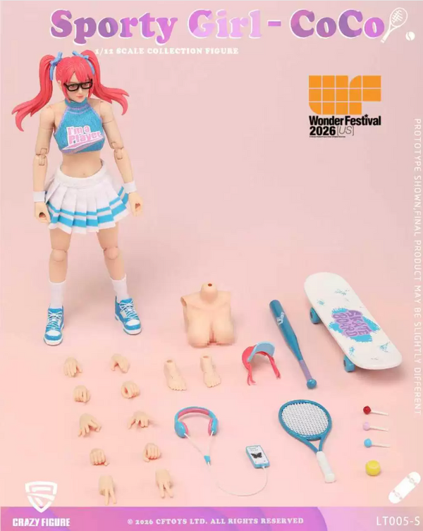 CFTOYS 1/12 LT005-S WF2026 Sporty Girl CoCo